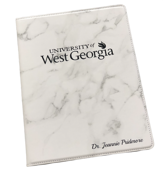 Personalized Large Leatherette Portfolio