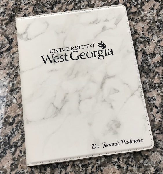 Personalized Small Leatherette Portfolio