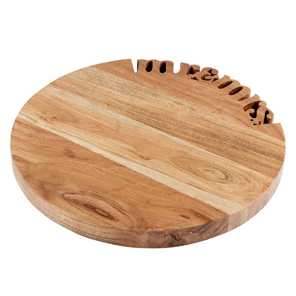 round wedding cutting board