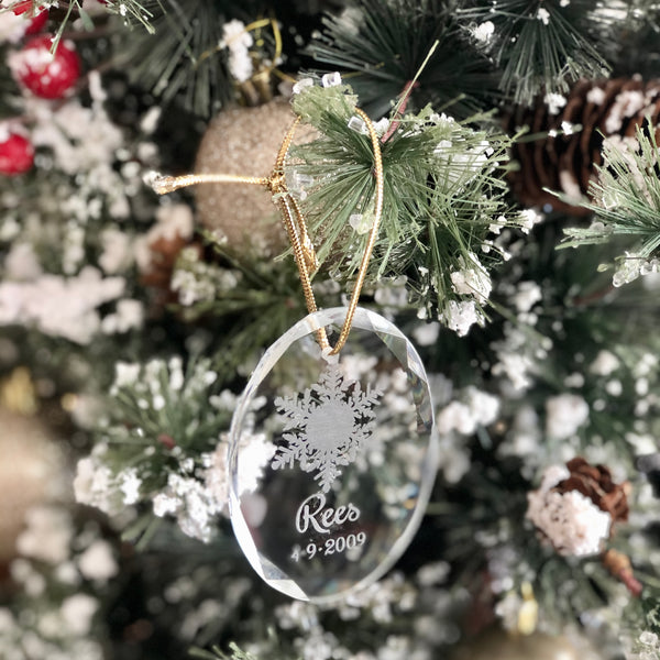 Ornament - Crystal Oval