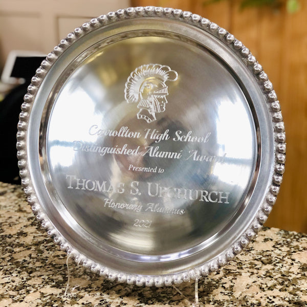 Tray - Round Beaded Edge