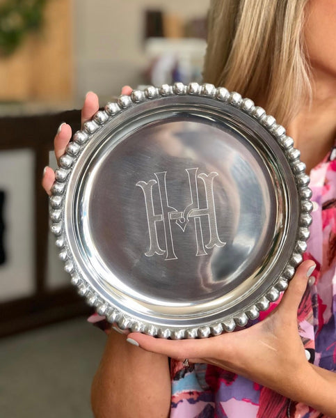 Tray - Round Beaded Edge