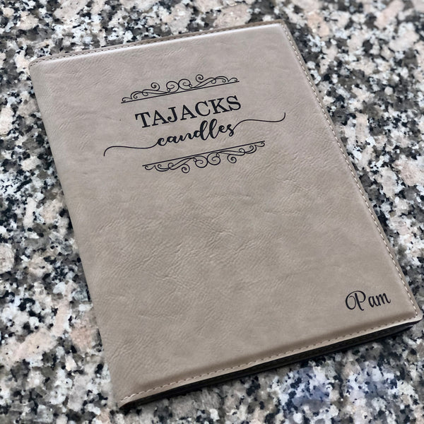 Personalized Small Leatherette Portfolio
