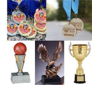 Trophies, Medals & Ribbons