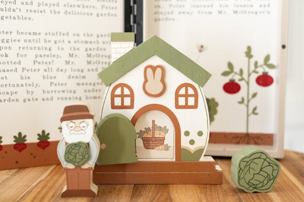 Wood Storybook Gift Set | Peter Rabbit