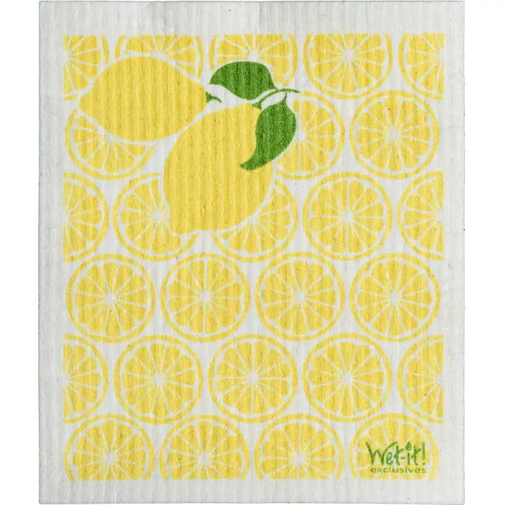 Wet-it! Reusable Cloth | Lemons
