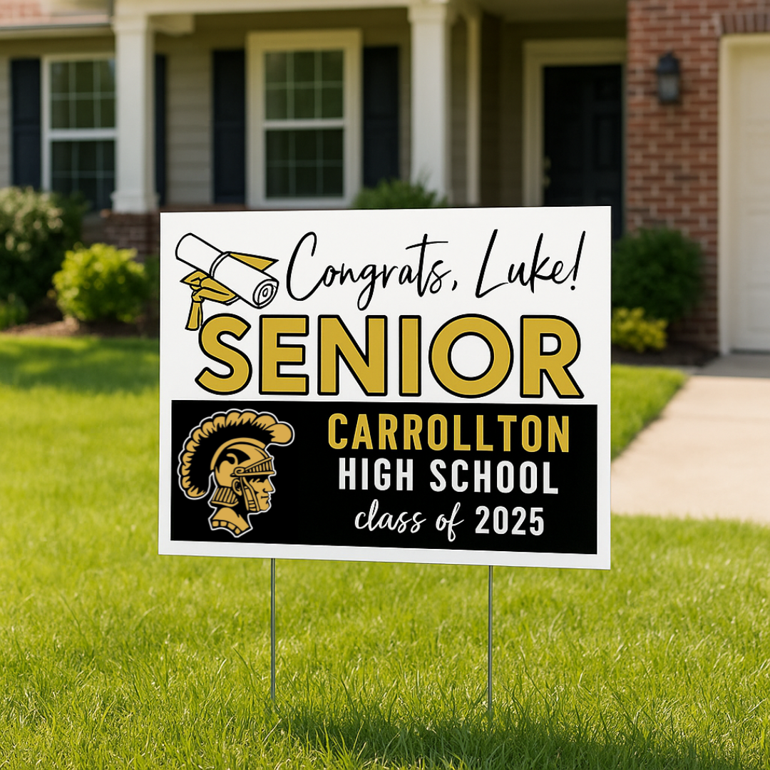 2025 Graduate Promotional Yard Sign