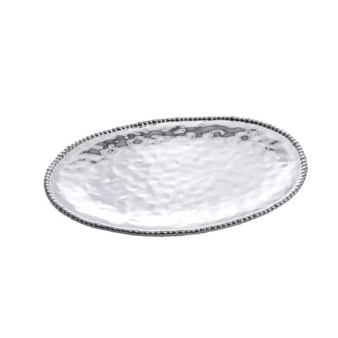 Pampa Bay - Large Oval Beaded Platter