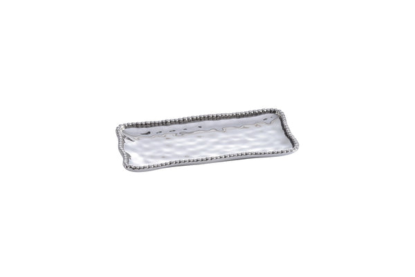 Small Rectangle Beaded Edge Tray