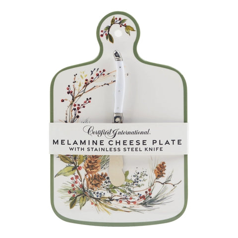 Melamine Cheese Board - Winters Forest
