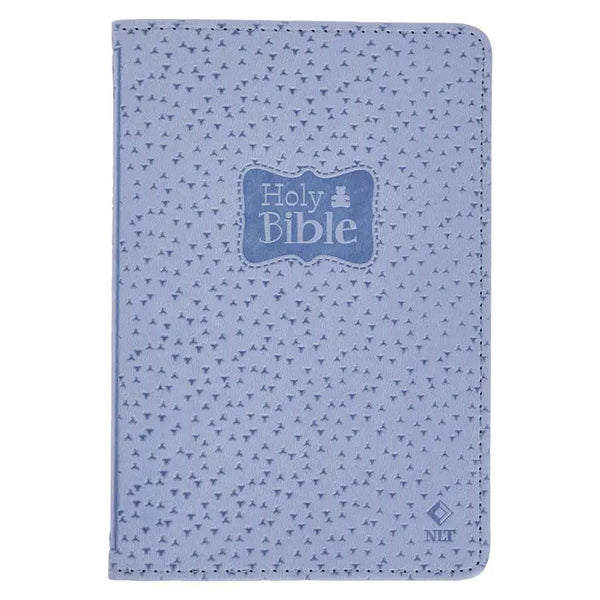 Infant New Testament Faux Leather Bible - Blue