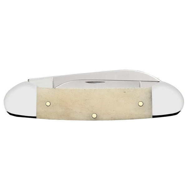 Case Knife - Natural Bone Smooth Canoe