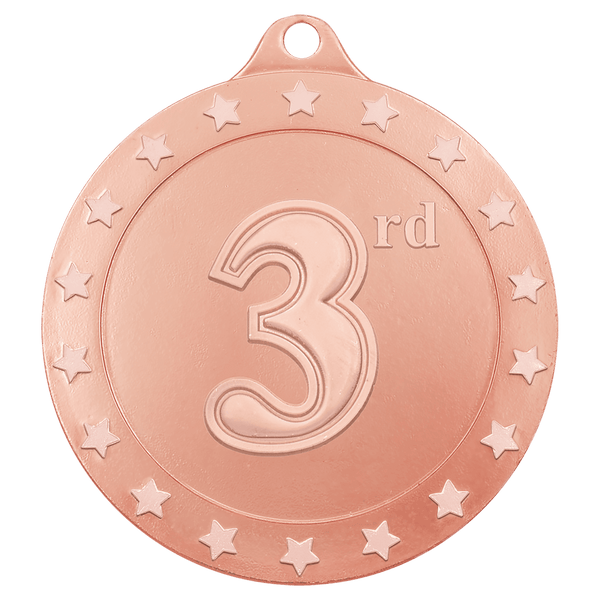 2" Radiance Medal - First, Second & Third Place