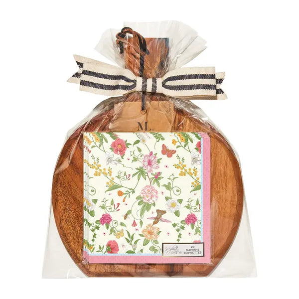 Acacia Board Gift Kit: Rococo | Floral
