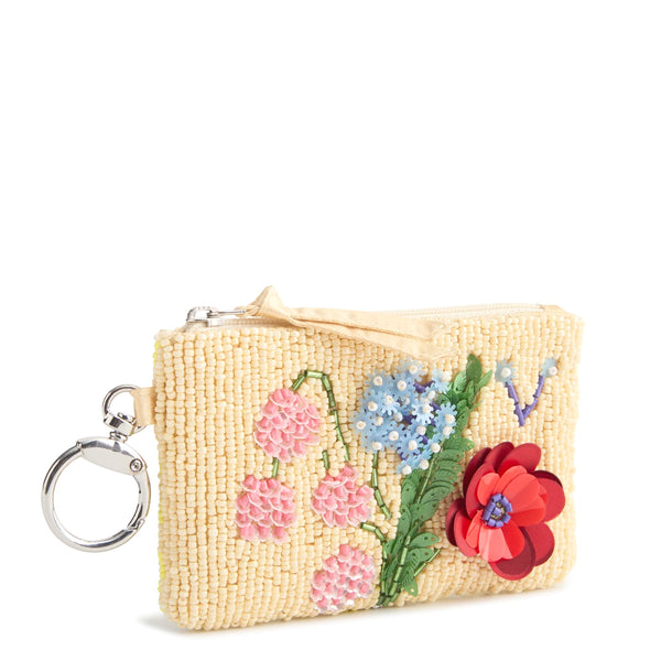 Vera Bradley - Beaded Zip Pouch | All the Pretty Wildflowers