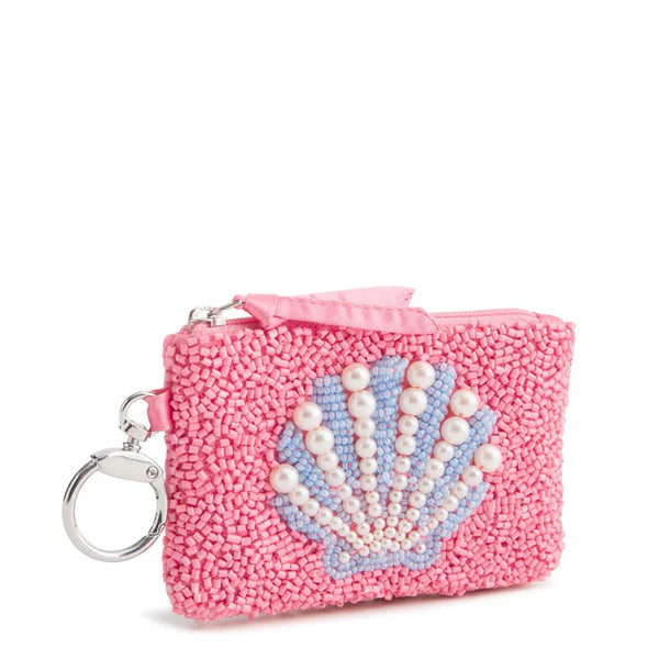 Vera Bradley - Beaded Zip Pouch | Cottage Shells