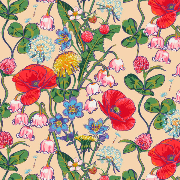 Vera Bradley - Medium Cosmetic Bag | All the Pretty Wildflowers