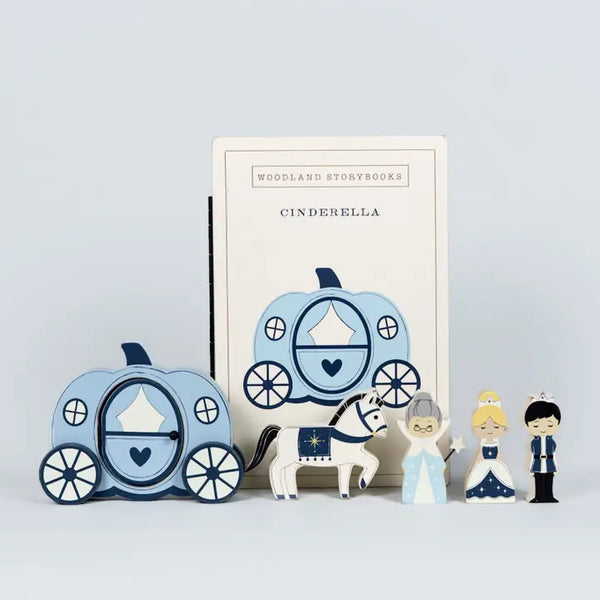 Wood Storybook Gift Set | Cinderella