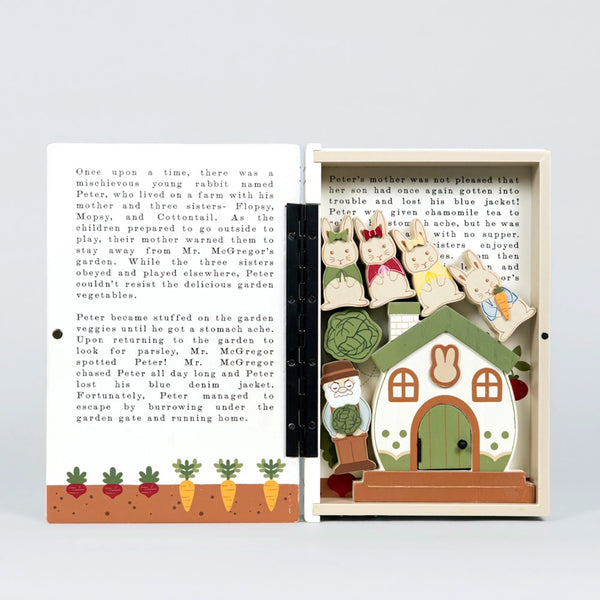 Wood Storybook Gift Set | Peter Rabbit