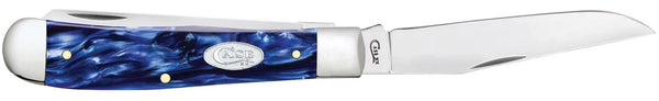 Case Knife - Smooth Blue Pearl Kirinite® Trapper