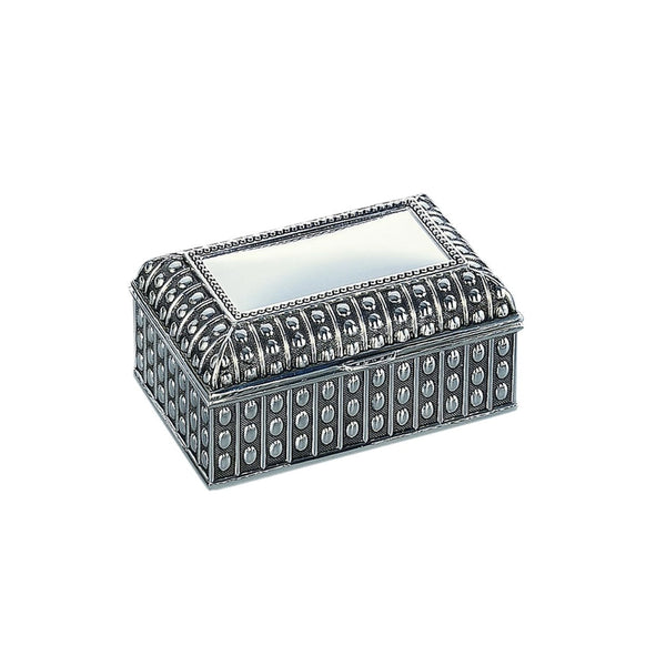 Jewelry Box - Rectangle Antique Beaded