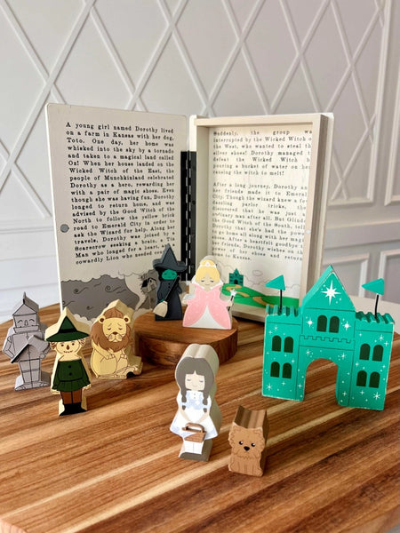Wood Storybook Gift Set | Wizard of Oz