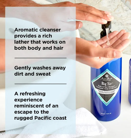 Jack Black - Big Sir Cleanser | 33oz