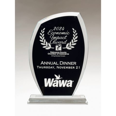 Glass Award - Black Tidal Series