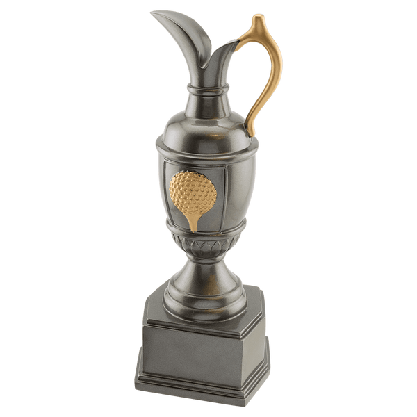 Golf Resin with Ferrule - Gun Metal w/ Gold Trim