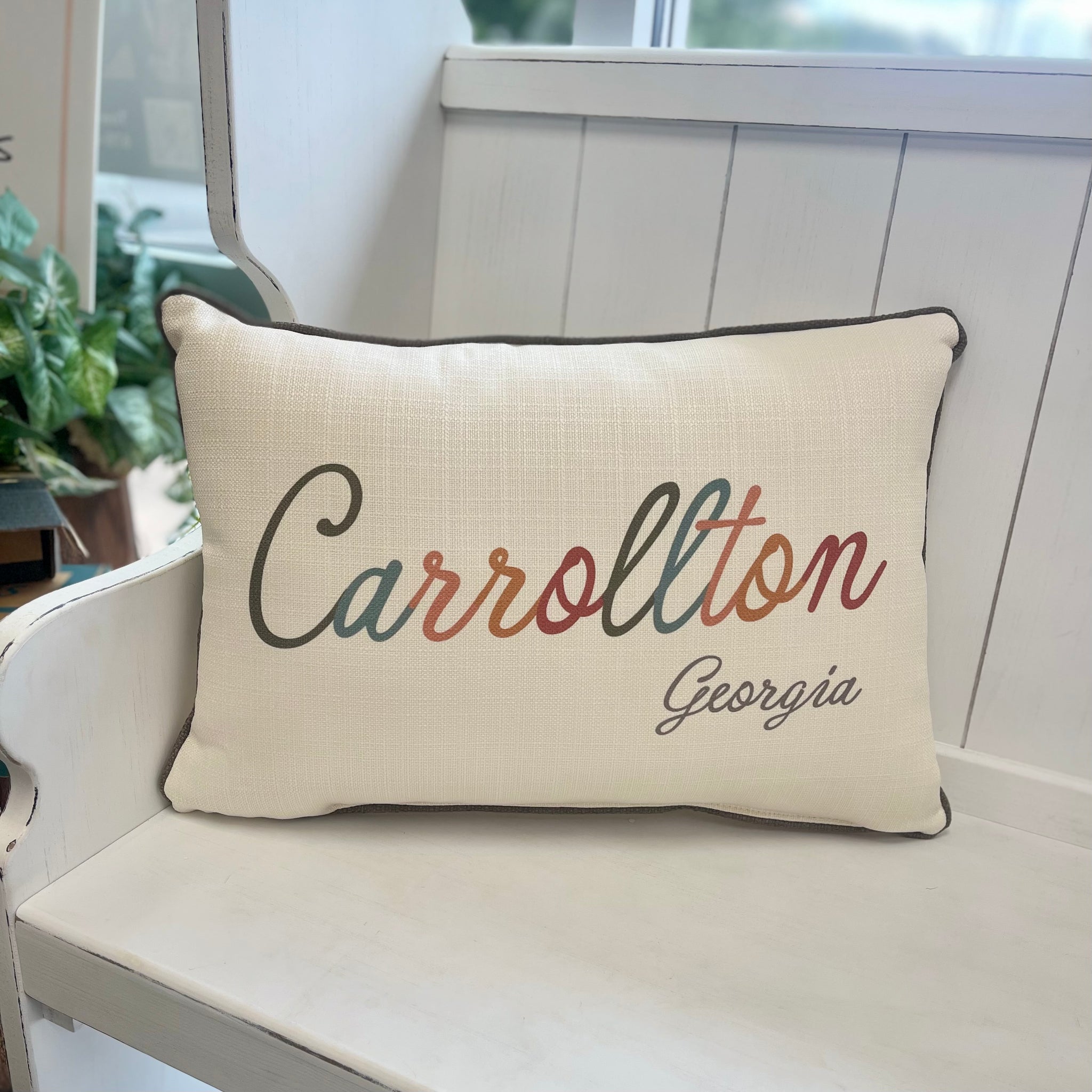 Carrollton, Georgia City Pillow