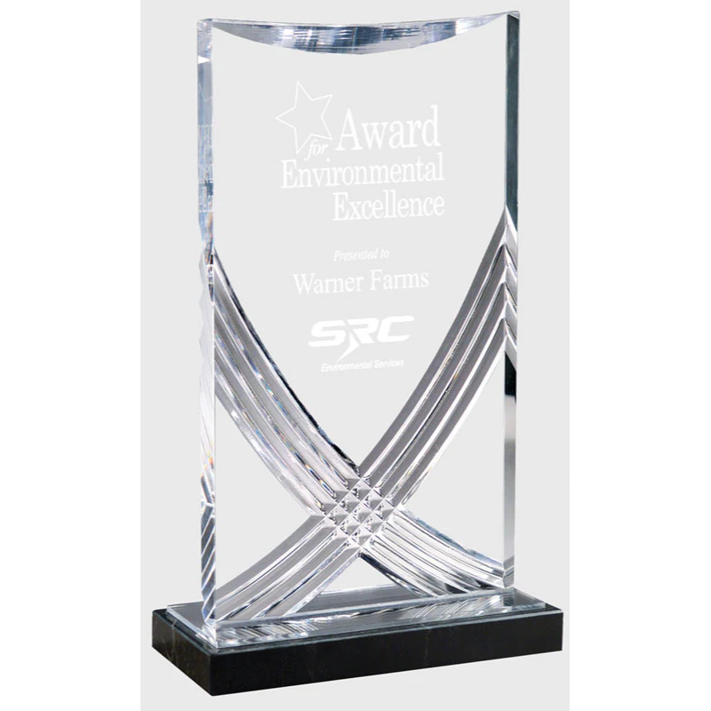 Acrylic Award - Clear Nile Rectangle
