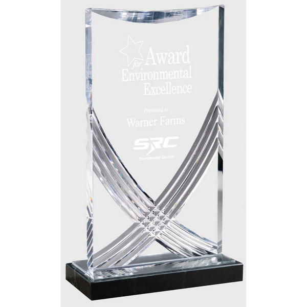 Acrylic Award - Clear Nile Rectangle
