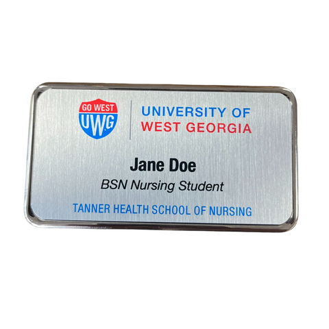 UWG Nursing Student Name Badge