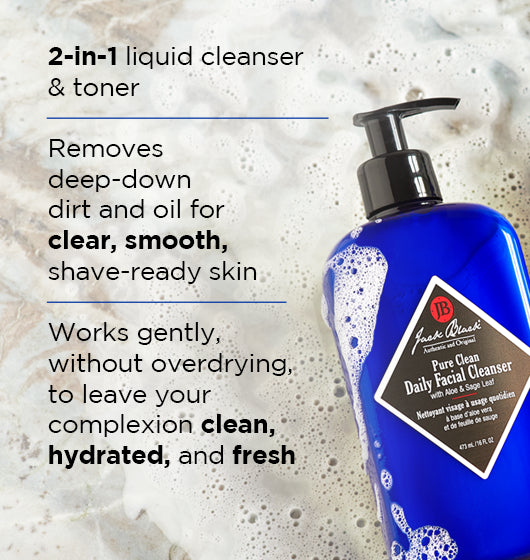 Jack Black - Pure Clean Daily Facial Cleanser | 16oz