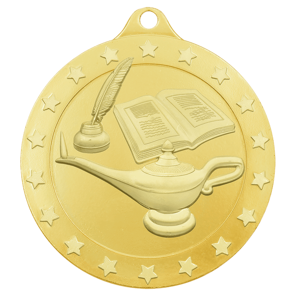 2" Lamp of Knowledge Radiance Medal