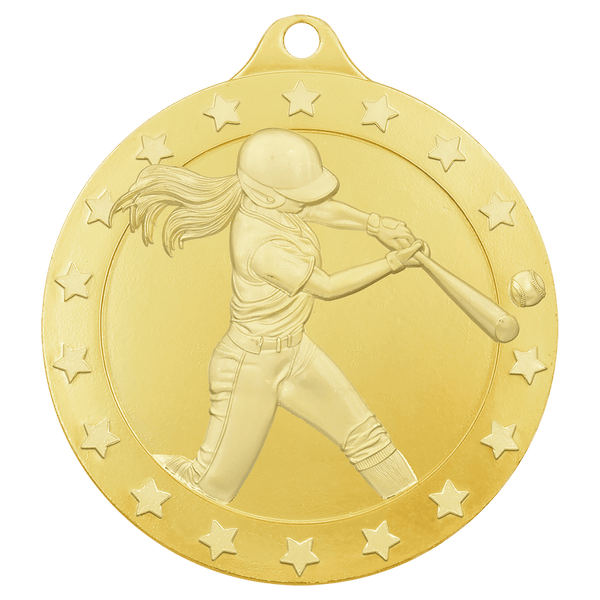 2" Softball Radiance Medal