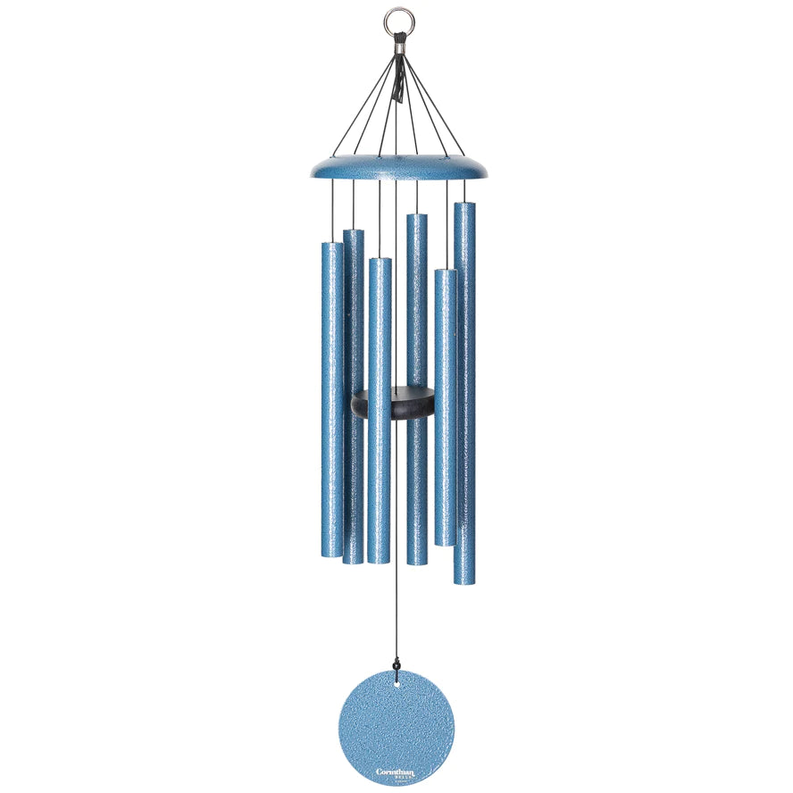 Wind Chime - Corinthian Bells 30" Sky Blue