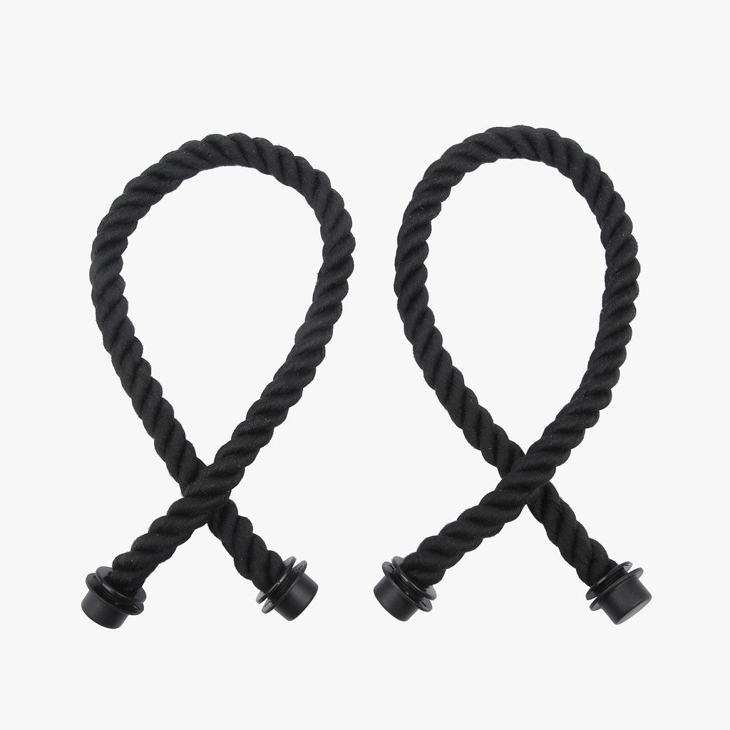 Versa Tote Interchangeable Straps - Black Rope Straps