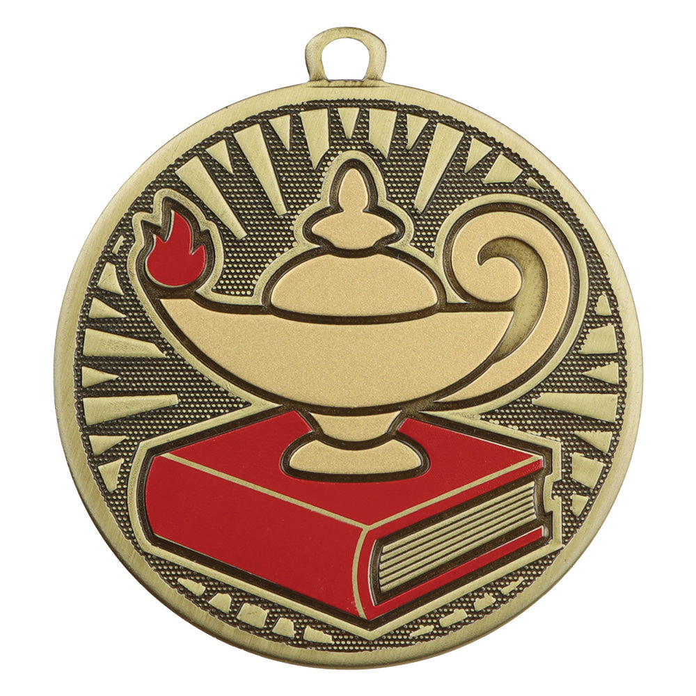 2.15" Velocity Lamp of Knowledge Medallion