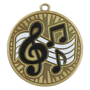 2.15" Velocity Music Medallion