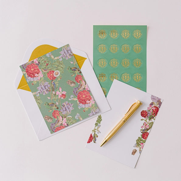 Luxury Stationary Set - Bird Menagerie