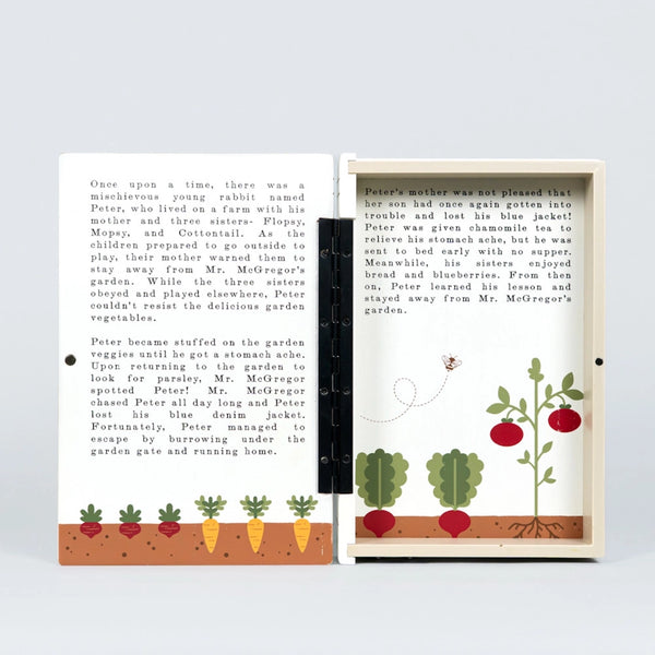 Wood Storybook Gift Set | Peter Rabbit