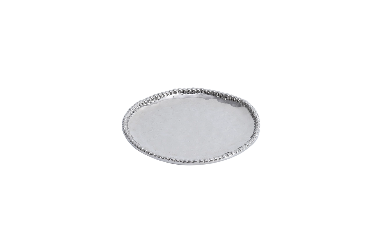 Pampa Bay - Round Beaded Appetizer | Dessert Plate