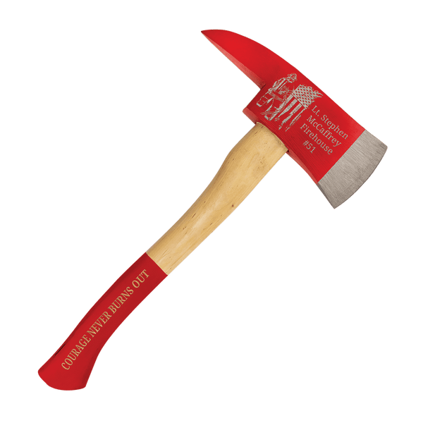 Custom Engraved Firefighter Axe