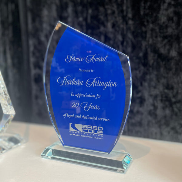 Glass Award - Azure Peak