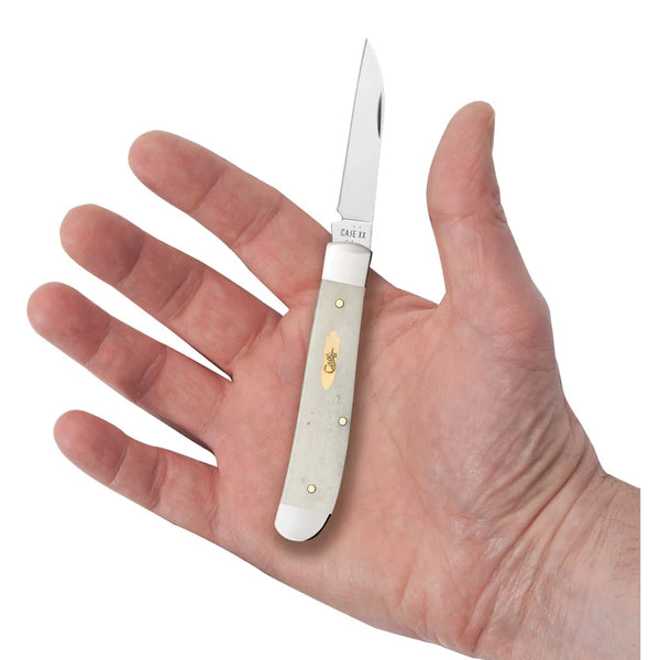 Case Knife - Natural Bone Smooth Mini Trapper