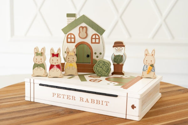 Wood Storybook Gift Set | Peter Rabbit