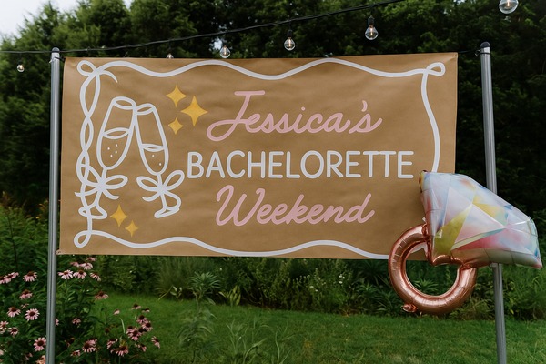 Hand-Painted Banner - Bachelorette Weekend