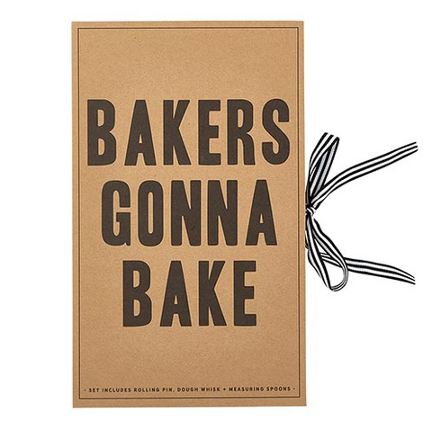 Bakers Gonna Bake Baking Book Box Gift Set