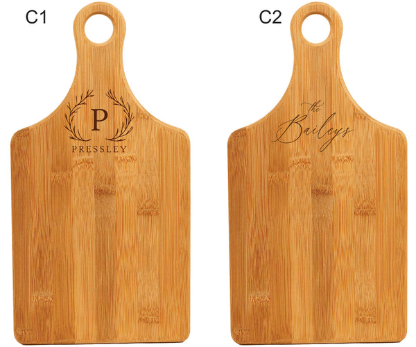 HOLIDAY DEAL | $15 Personalized Name Paddle Cutting Board
